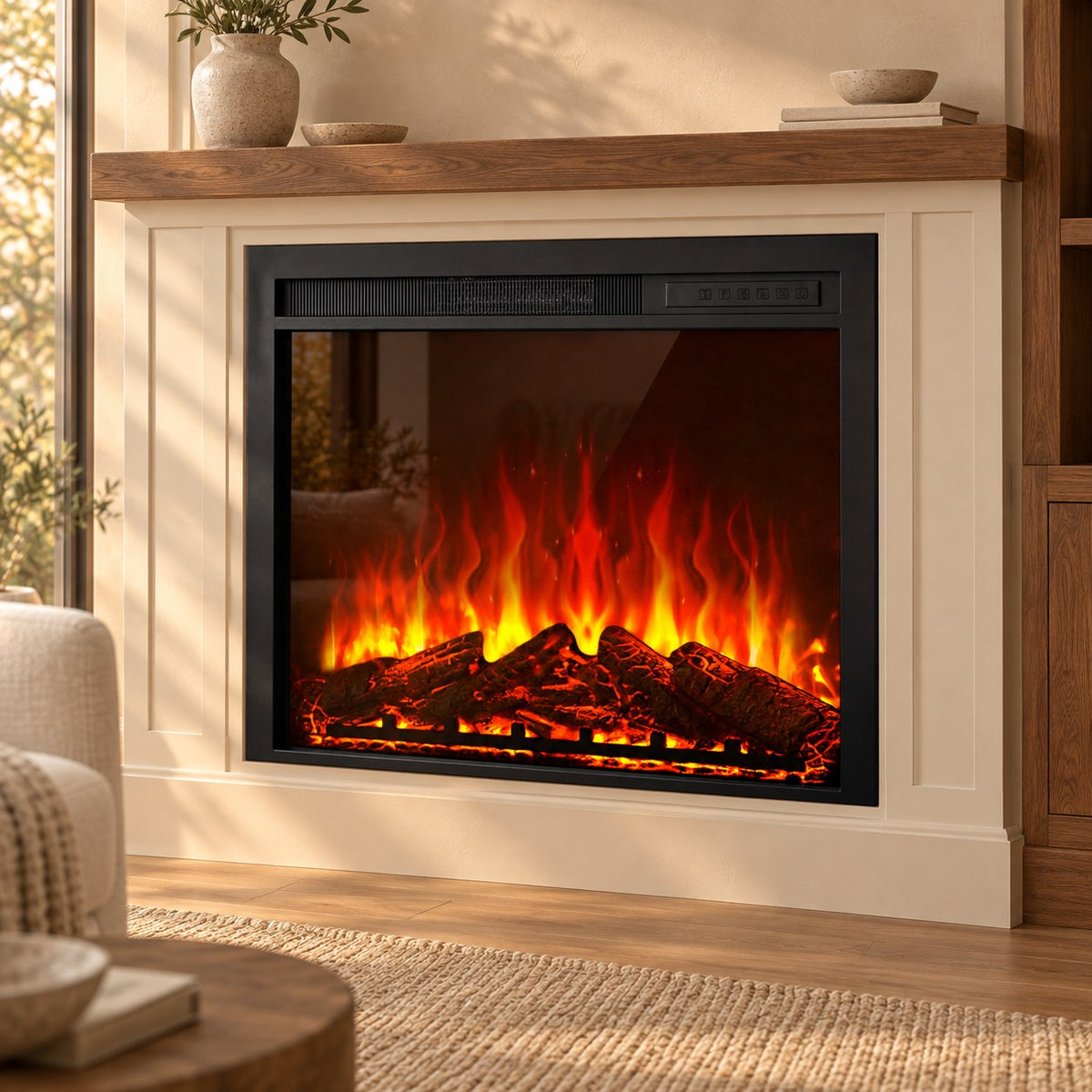 Embra Cabinet Insert Electric Fireplace — 28.5", 35" or 40"