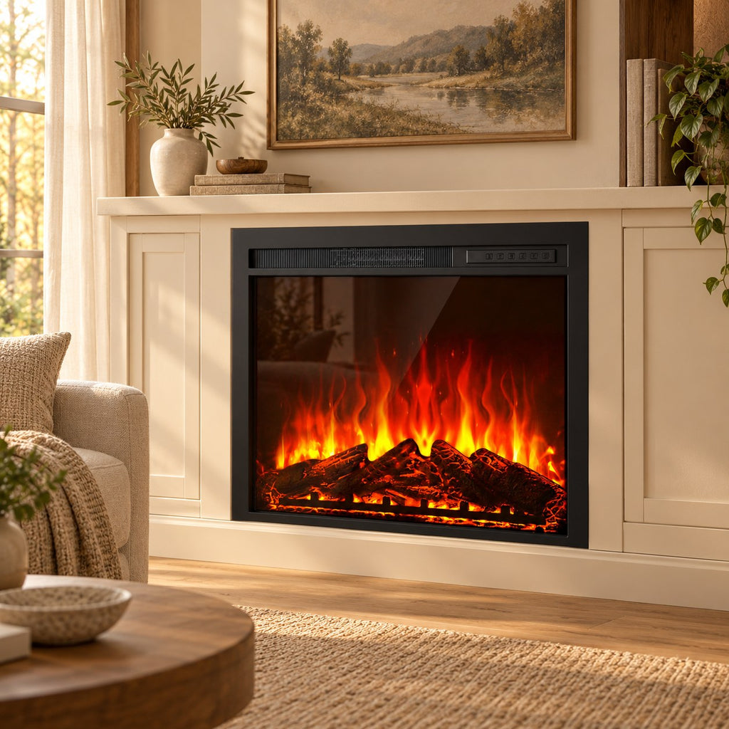 Embra Cabinet Insert Electric Fireplace — 28.5", 35" or 40"