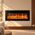 Embra Classic 50" Recessed & Wall-Mounted Electric Fireplace