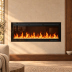 Embra Linear Recessed & Wall-Mounted Electric Fireplace