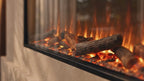 Embra Linear Recessed & Wall-Mounted Electric Fireplace